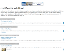 Tablet Screenshot of blog.wikihowl.com